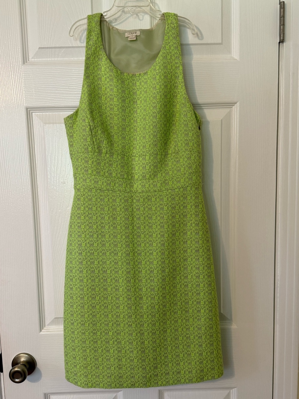 Jcrew Sleeveless Shift Dress
